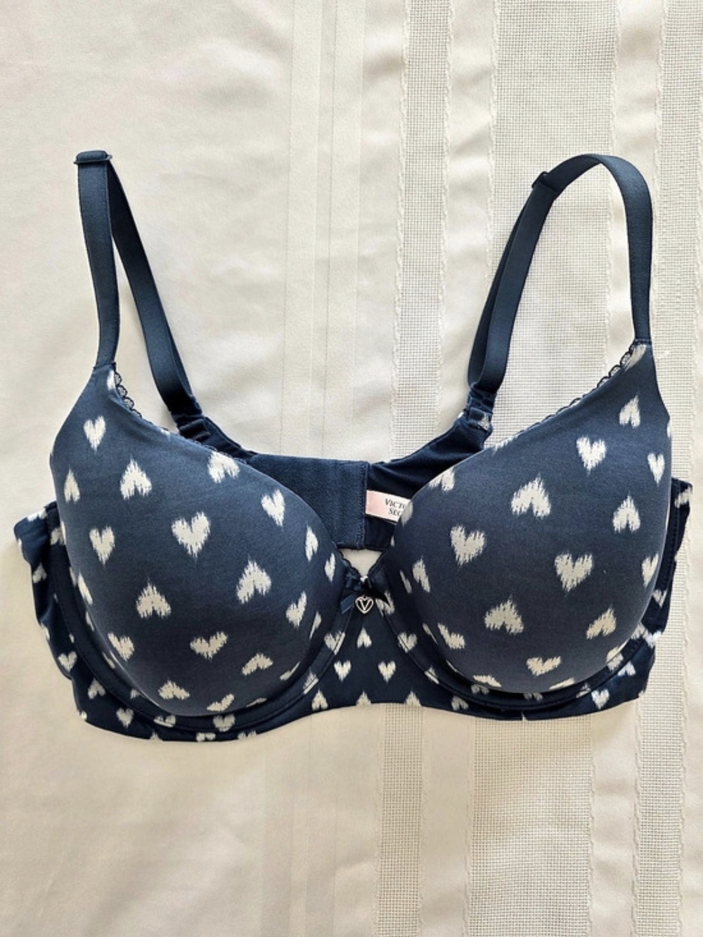 Victoria's Secret Body by Victoria Lined Demi Bra Blue 36DD